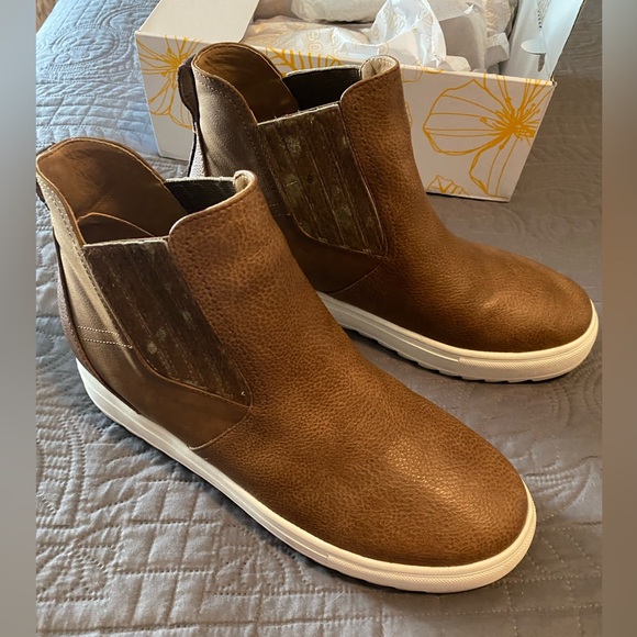 Yellowbox Malvena Wedge Sneaker Boot Size 11 - Picture 5 of 8